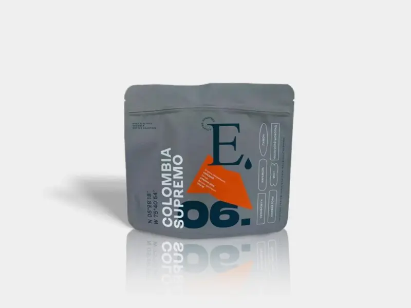 Упаковка кави в зернах Escobar Colombia Supremo 250 г