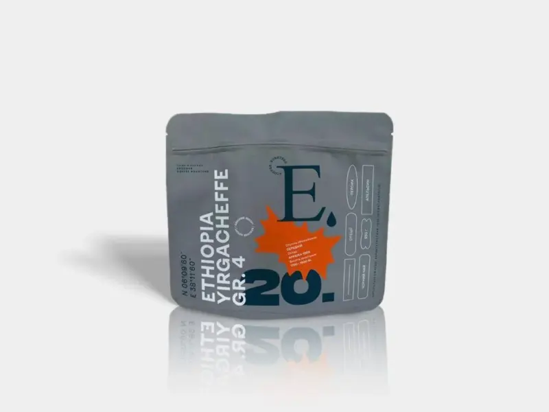Упаковка кави в зернах Escobar Ethiopia Yirgacheffe 250 г