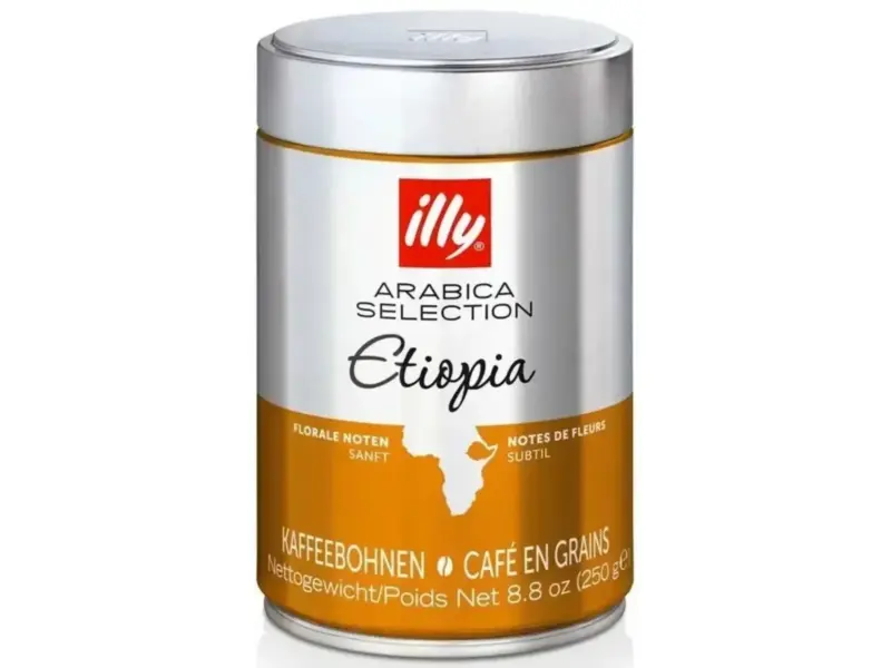 Банка кави в зернах illy Arabica Selection Ethiopia 250 г