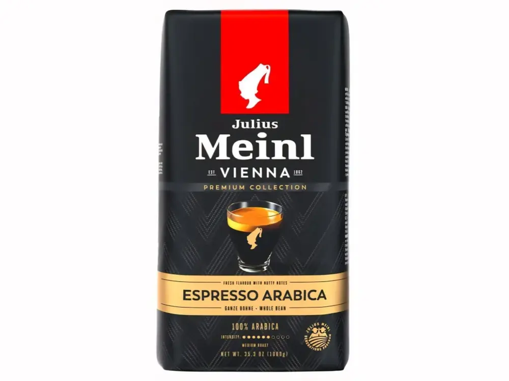 Упаковка кави в зернах Julius Meinl Espresso Arabica 1 кг