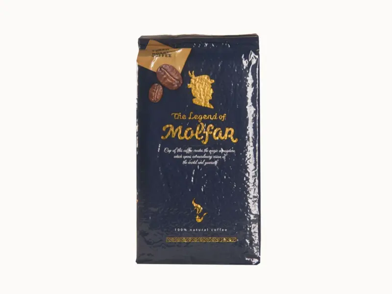 Упаковка молотої кави Легенда Мольфара №555 250 г