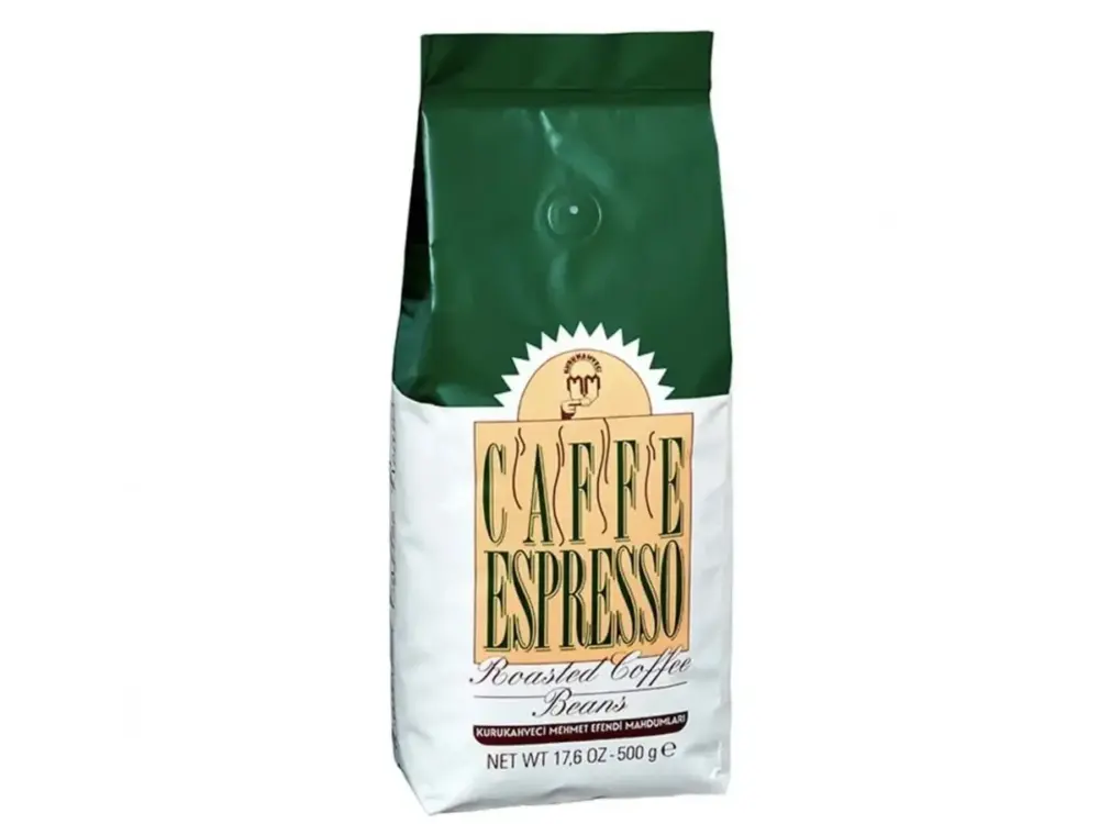 Упаковка кави в зернах Kurukahveci Mehmet Efendi Espresso Blend 500 г