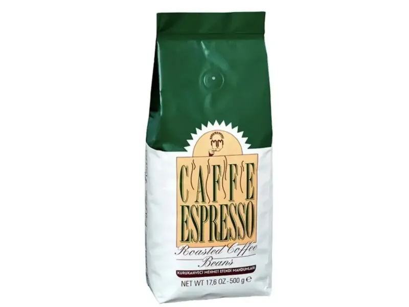 Упаковка кави в зернах Kurukahveci Mehmet Efendi Espresso Blend 500 г